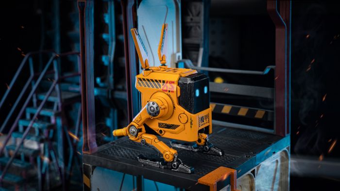 Зарядний пристрій мережевий GravaStar Alpha65 65Вт 2XUSB-C/USB-A, War-Damaged Yellow