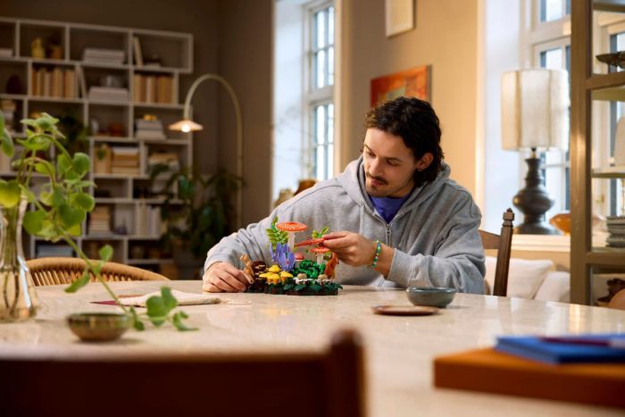 Конструктор LEGO Botanicals Лісові гриби