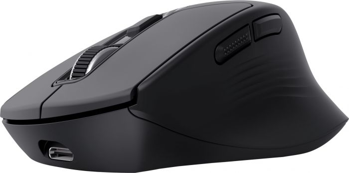 Миша Trust Niven  Rechargeable, WL/BT, чорний