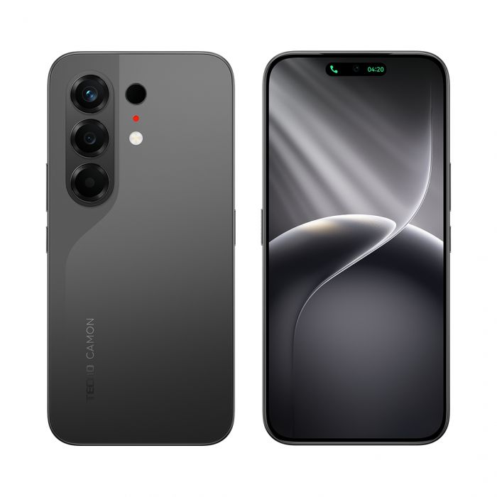 Смартфон TECNO Camon 50 (CN5) 6.78" 8/256ГБ, 2SIM, 6500мА•год, Moonshadow Black