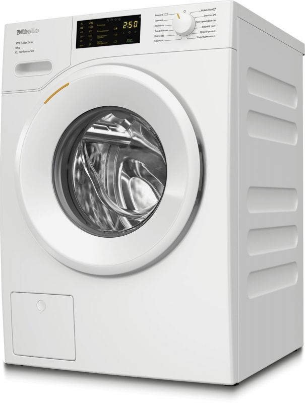 Пральна машина Miele WSD 164 WCS фронтальна, 9кг, 1400, A+++, 63.6см, дисплей, інвертор, Wi-Fi, білий