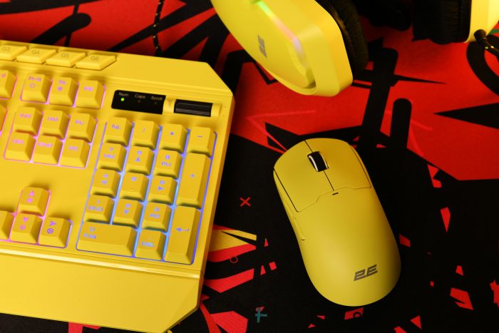 Миша 2E GAMING MG355 WL, USB-A/WL, жовтий