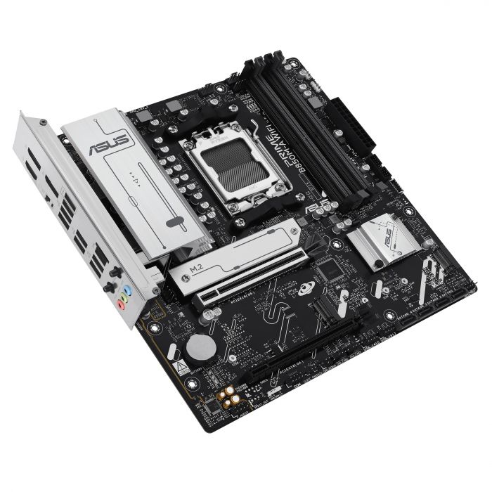 Материнcька плата ASUS PRIME B850M-A WIFI sAM5 B850 4xDDR5 M.2 HDMI DP WiFi BT mATX
