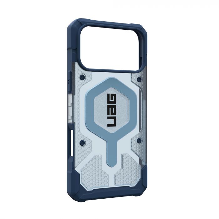 Чохол+ремінець UAG для iPhone 17 Pro Max, Pathfinder Clear MagSafe Bundle, Blues Lanyard