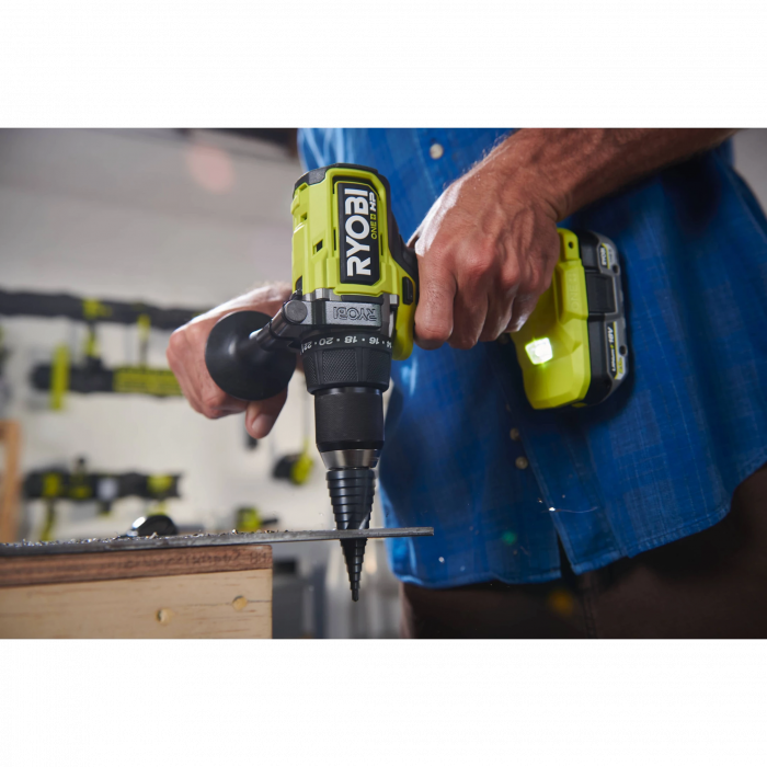 Шурупокрут-дриль ударний акумуляторний Ryobi ONE+ HP RDD18X1-0 18В 105Нм 700·2150об/хв 1.3кг без АКБ та ЗП