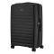 Валіза 2E, Aero, поліпропілен, велика, 99/119 л, TSA, 4 колеса, EXP, чорний