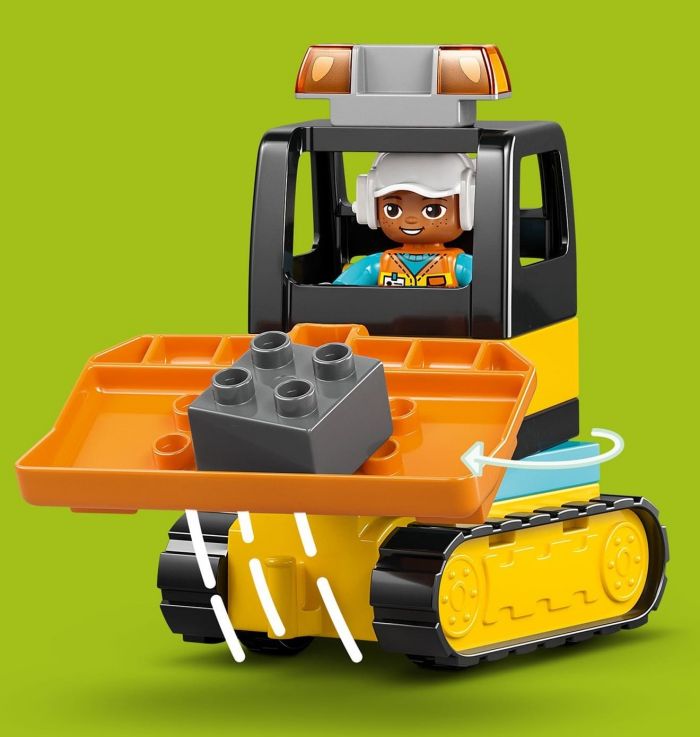 Конструктор LEGO DUPLO Town 3-в-1 Будівельний майданчик і техніка