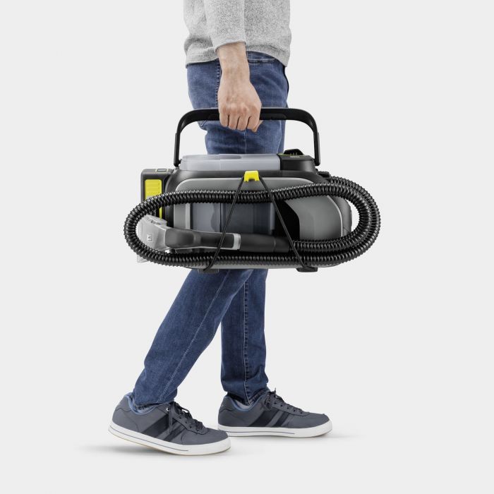 Пилосос професійний акумуляторний Karcher Puzzi 2/1 Bp 36В 16кПа контейнер 1.7/2.9л вологе/сухе прибирання  3.74кг