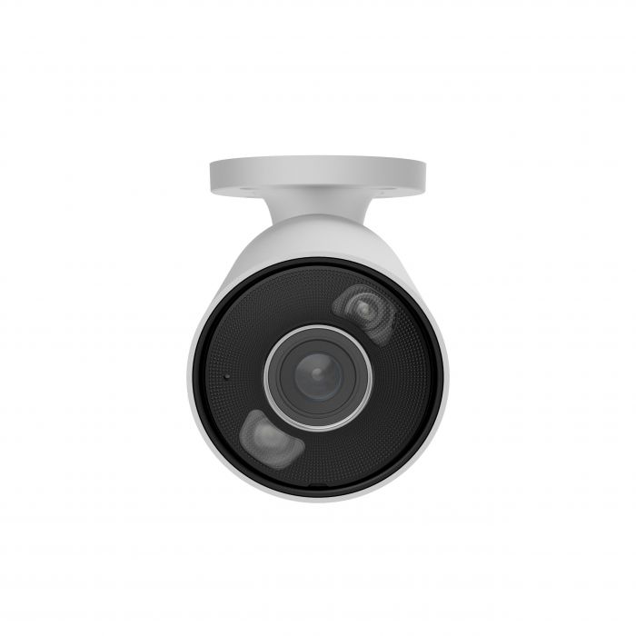 IP-Камера дротова Ajax BulletCam HL white, 5мп, 2.8мм, гібридне підсвічування IR 35м, білий Led 50м, Poe, True WDR, IP 65,  аудіо, кут огляду 100° до 110°, вулична, біла