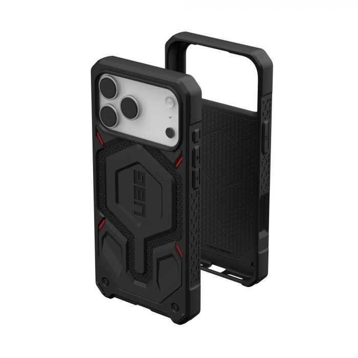Чохол UAG для iPhone 17 Pro Max, Monarch Pro MagSafe, Kevlar Black