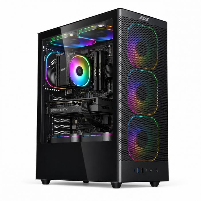 Комп’ютер персональний 2E Rational AMD R5-7500F, 32Gb, F1TB, NVD5060-8, A620, V8210B, 600W, Win11PE