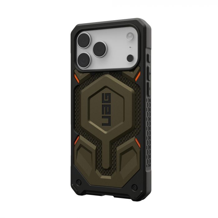 Чохол UAG для iPhone 17 Pro Max, Monarch Pro MagSafe, Kevlar Element Green