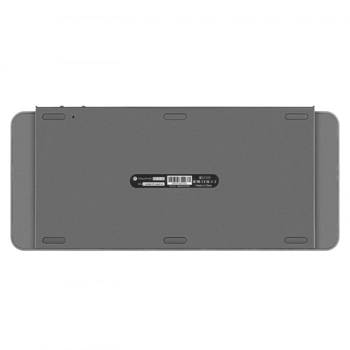 Клавіатура мембрана Keychron B1 Pro, USB/WL/BT, space gray