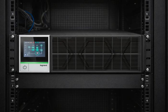 ДБЖ KEOR DK 3кВт/3кВА 440x88(2U)x640мм з батареями, час резервування 7 хвилин