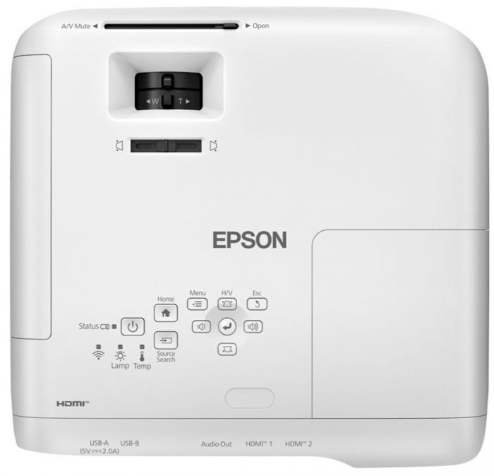Проєктор Epson EB-FH54 FHD, 4100 lm, 1.3-2.09, WiFi