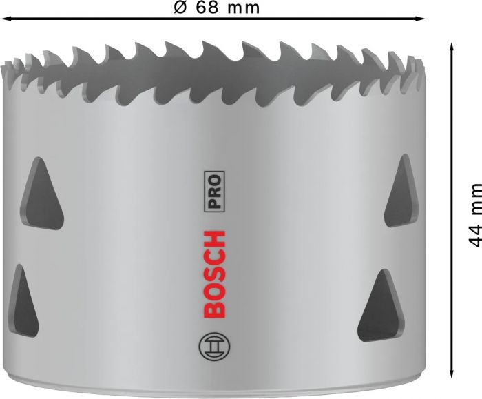 Коронка Bosch Professional Multi Material 68мм з різьбою