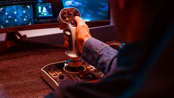 Джойстик Thrustmaster SOL-R 1 FLIGHTSTICK, PC Джойстик Thrustmaster SOL-R 1 FLIGHTSTICK, PC