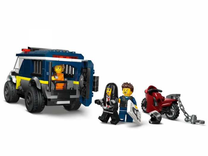 Конструктор LEGO City Поліцейський фургон для перевезення в'язнів