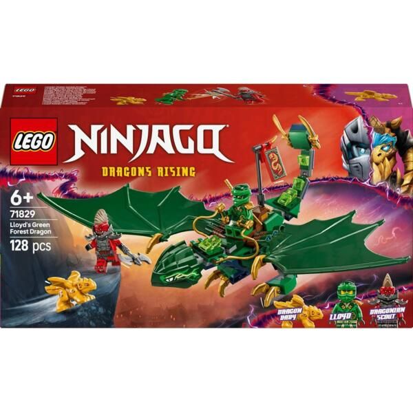Конструктор LEGO Ninjago Зелений лісовий дракон Ллойда