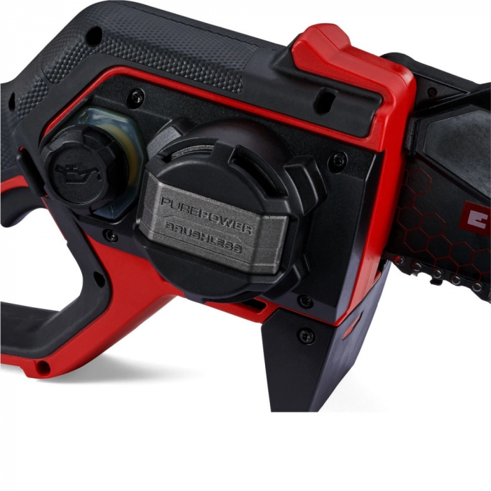 Пила ланцюгова акумуляторна Einhell GP-PS 18/20 Li X-Change 18В акб 1х4А·год шина 192мм різ 150мм 8м/с ЗП 1.38кг