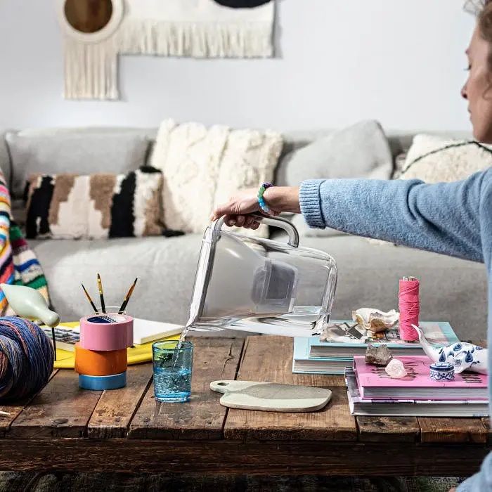 Фільтр-глечик Brita Style Essential MXPro 2.4л (1.4л очищеної води) з картриджем пісочний