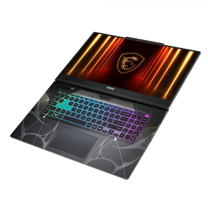 Ноутбук MSI Cyborg 17 B2RWEKG-072XUA 17.3" FHD, Intel Core 7 240H, 16GB, F1TB, NVD5050-8, DOS, Напівпрозорий чорний