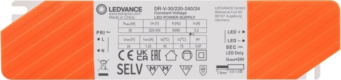 Блок живлення Ledvance DR-V-30/220-240/24