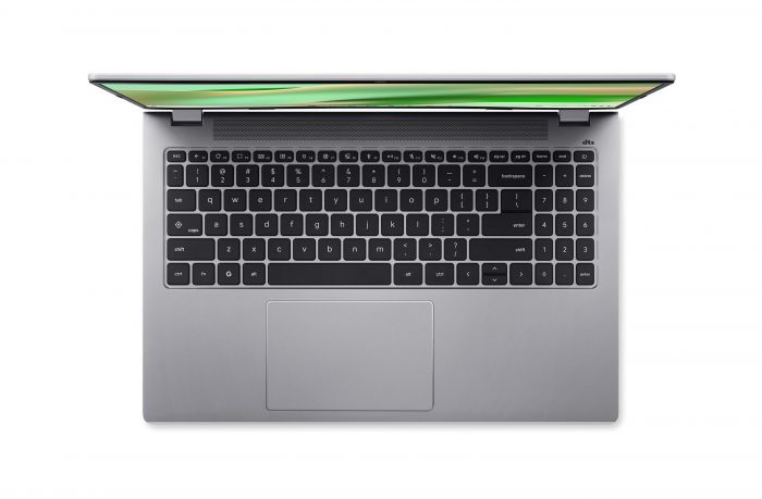 Ноутбук Acer Chromebook CB315-6HT 15.6" FHD IPS Touch, Intel 3-N355, 8GB, F128GB, UMA, ChromeOS, сріблястий