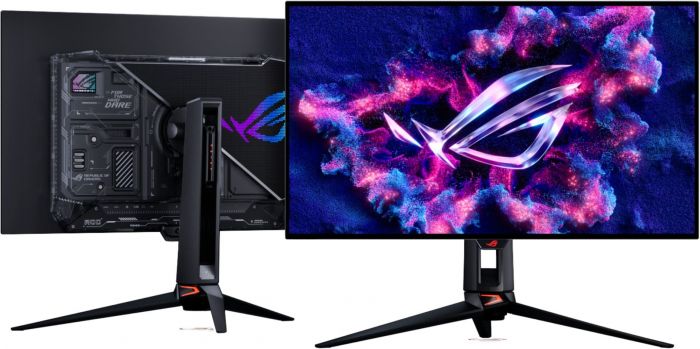 Монітор Asus 31.5" ROG Swift OLED PG32UCWM 2xHDMI, DP, USB-C, 3xUSB, WOLED, 3840x2160, 240/480Hz, 0.03ms, DCI-P3 99%, G-SYNC, FreeSync, HAS, HDR400