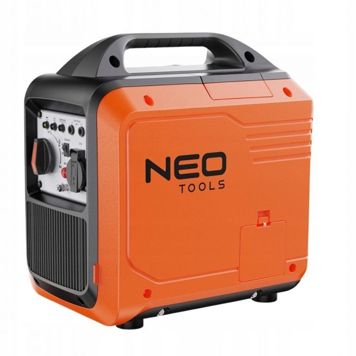 Генератор бензиновий інверторний Neo Tools 230В, 1.8/2.0кВт, ручний стартер, 18кг