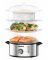 Пароварка ARDESTO 800Вт, чаша-3.4/3.4/3.4л, резервуар для води -1л, механічне керування, 3 яруси, метал/пластик, чорний