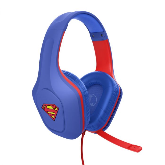 Гарнітура Trust GXT415SM Zirox Superman edition, 3.5мм, синій