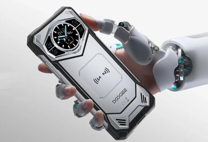 Смартфон Doogee S200 5G 6.72" 12/256ГБ, 2SIM, 10100мА•год, світло-сірий