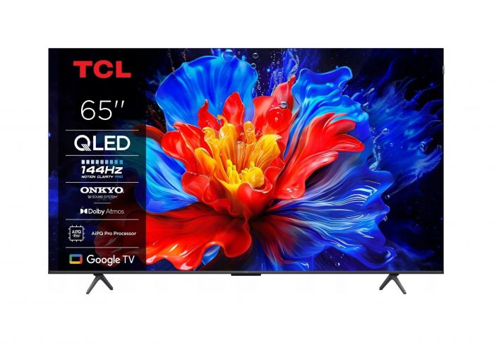 Телевізор 65" TCL QLED 4K 144Hz Smart Google TV Titan ONKYO sound