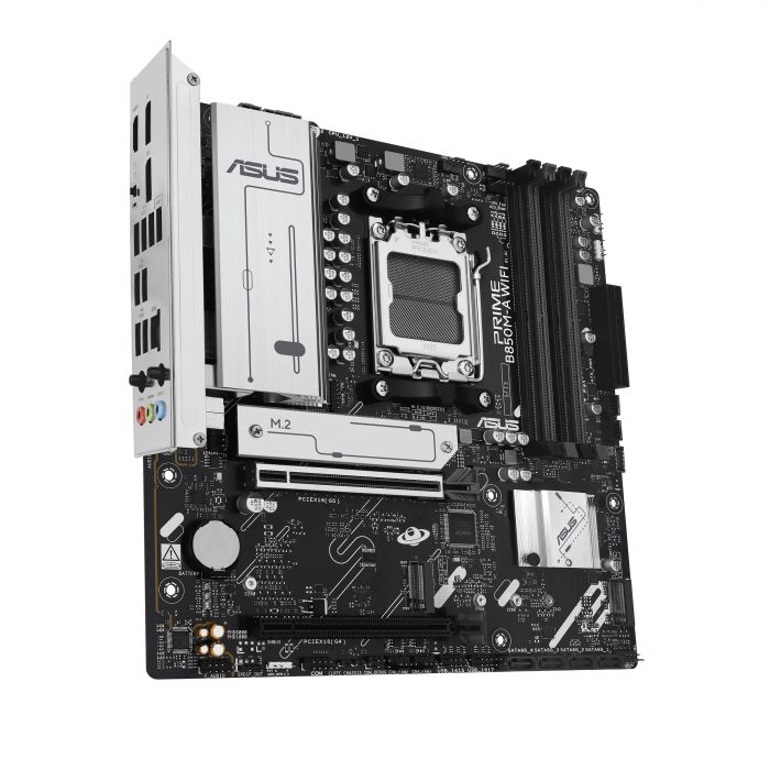 Материнcька плата ASUS PRIME B850M-A WIFI sAM5 B850 4xDDR5 M.2 HDMI DP WiFi BT mATX