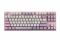 Клавіатура механічна Varmilo VEM87 Dreams On Board 87Key, EC V2 Jasmine, USB-A, EN/UKR, White Led, рожевий