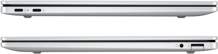 Ноутбук HP OmniBook 5 Flip x360 14" 2K IPS Touch, Intel 3-100U, 8GB, F512GB, UMA, DOS, сріблястий