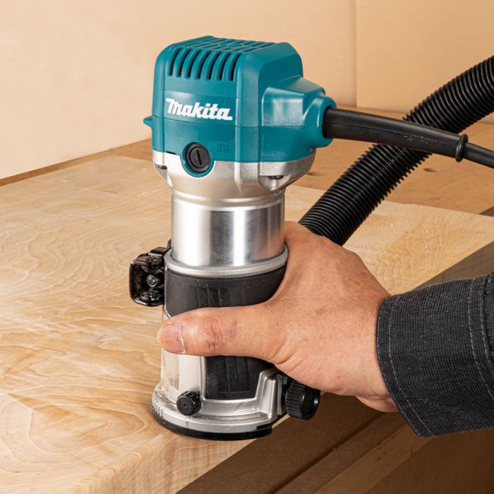 Фрезер Makita RT0702CX2 710ВТ цанга 6 та 8мм 10000-34000об·хв 1.8кг