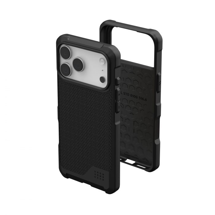 Чохол UAG для iPhone 17 Pro Max, Metropolis LT MagSafe, Kevlar Black