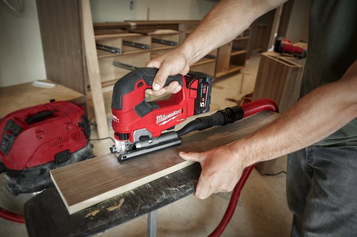Лобзик акумуляторний Milwaukee M18 FJS-0X 18В 3500об/хв хід 25мм кейс 2.9кг без АКБ та ЗП
