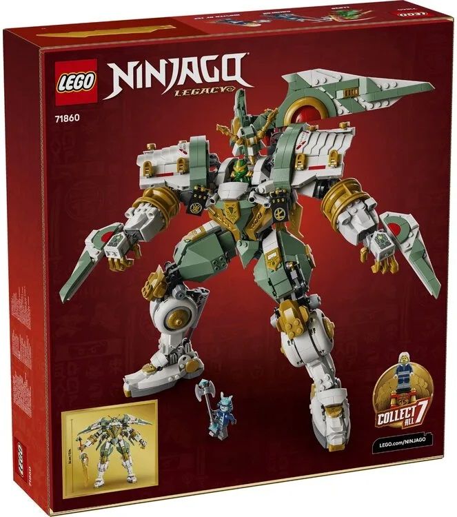 Конструктор LEGO Ninjago Робот-титан Ллойда до 15-річчя