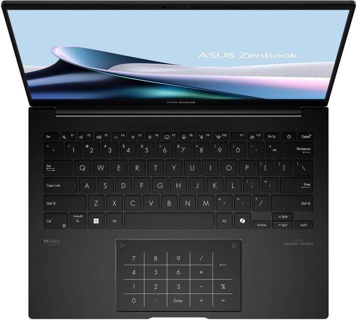 Ноутбук ASUS Zenbook 14 UM3406HA-QD156 14" WUXGA OLED, AMD R7-8840HS, 16GB, F512GB, UMA, NoOS, Чорний