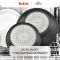 Набір посуду Tefal Ingenio Inspiration, 6 предметів, алюміній, скло, бакеліт, чорний
