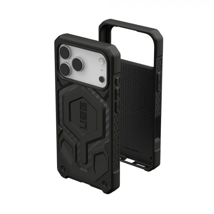 Чохол UAG для iPhone 17 Pro Max, Monarch Pro MagSafe, Carbon Fiber