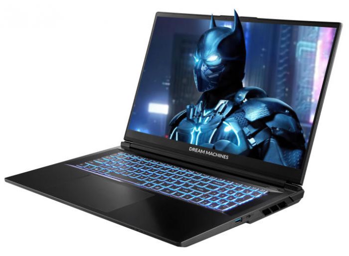 Ноутбук Dream Machines RG5070-17 17.3FHD IPS, Intel i9-14900HX, 32GB, F2TB, NVD5070-8, DOS, чорний