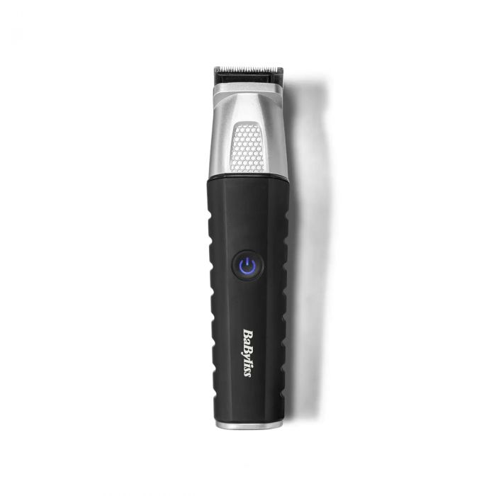 Набір для стрижки Babyliss Lithium Power, для бороди, вусів, голови, носа і тіла, акум., вібраційний мотор, насадок-10, сталь, чорний