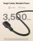 Акумулятор портативний літій-іонний Power Bank Belkin 5000мА·год, 20Вт PD/Qi2 15Вт, Magnetic Kickstand, чорний