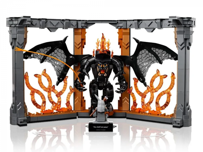 Конструктор LEGO Icons Володар перснів: Балроґ. Книжковий куточок
