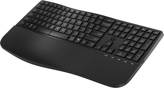 Клавіатура мембранна HP 680 Comfort Dual-Mode 111key, BT, EN/UK, чорний