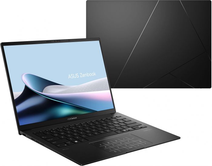 Ноутбук ASUS Zenbook 14 UM3406HA-PP185 14" 3K OLED, AMD R7-8840HS, 16GB, F512GB, UMA, NoOS, Чорний